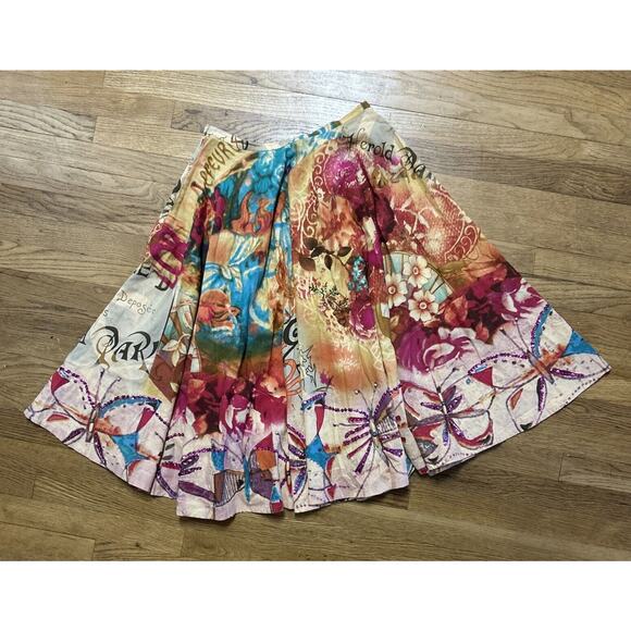 Women’s LAPIS Beaded Sequin A Line Boho Skirt Size S *A9 - Picture 5 of 5